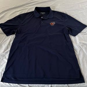 AAF ORLANDO APOLLOS navy blue polo levelwear L